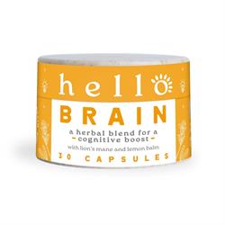 Hello Wellness Hello Brain brain support 400mg 30caps