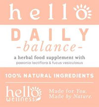 Hello Wellness Hello Daily Balance - whole body wellbeing 400mg 30 caps