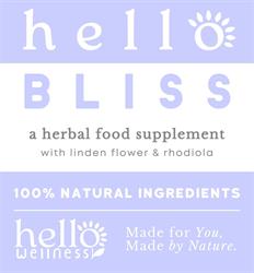Hello Wellness FREE Hello?Bliss mood support 400mg 30 caps