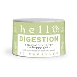 Hello Wellness FREE Hello Digestion 400mg 30 caps