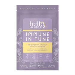 Hello Wellness Immune In Tune natural daily support 60 x 400mg