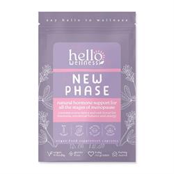 Hello Wellness New Phase menopause support 60 x 400mg