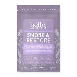 Hello Wellness Snore & Restore sleep support 60 x 400mg