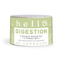 Hello Wellness Hello Digestion complete digestive support 400mg 30 caps