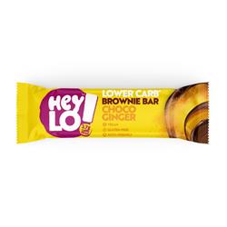 Heylo Heylo Choco Ginger Brownie Bar 40g