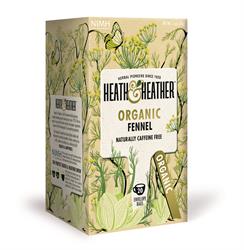 Heath And Heather Organic Fennel ST&E 20 Bag