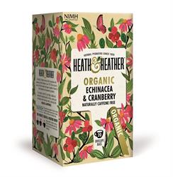 Heath And Heather Organic Echinacea & Cranberry 20 Bag