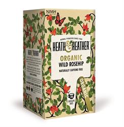 Heath And Heather Organic Wild Rosehip 20 Bag