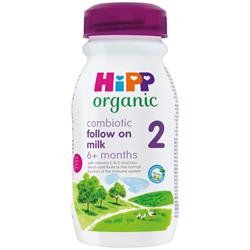 Hipp HiPP Organic 2 Follow on Baby Milk RTF from 6 months 200ml