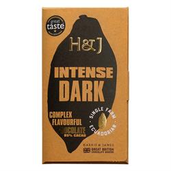 Harris and James Intense 85% Vegan Dark Chocolate Bar 86g