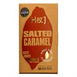 Harris and James Salted Caramel Chocolate Bar 86g