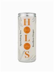 HOLOS KOMBUCHA Rooibos Ginger - Organic Sparkling Tea 250ml