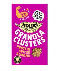 Holies Granola Clusters Protein Spiced Almond 400g
