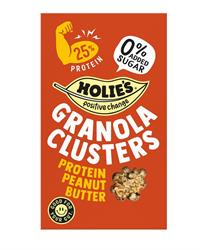 Holies Granola Clusters Protein Peanut Butter 400g