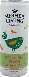 Higher Living Green Tea Peach Iced Tea