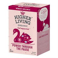 Higher Living Womens Power Through The Pause Tea - 15 bags