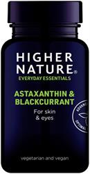 Higher Nature Astaxanthin & Blackcurrant 90 capsules