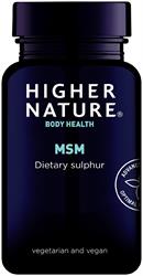 Higher Nature MSM Sulphur  180 tablets