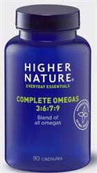 Higher Nature Complete Omegas 3:6:7:9 240 Capsules