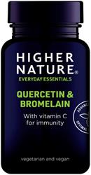 Higher Nature Quercetin & Bromelain 60 capsules