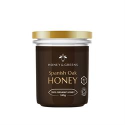 Honey and Greens Honey & Greens Spanish Organic Oak Honey 240g
