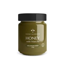 Honey and Greens Honey & Greens Organic Honey with Organic Matcha 200g
