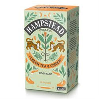 Hampstead Tea Organic Ginger Green Tea 20 bag