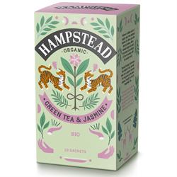 Hampstead Tea Organic Jasmine Green Tea 20 Bag