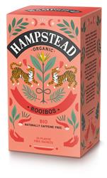 Hampstead Tea Organic Rooibos Naturally Caffeine Free Tea 20 Tea Bags