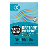 Hunter and Gather Restore Hydration Electrolytes Variety 30 Pack
