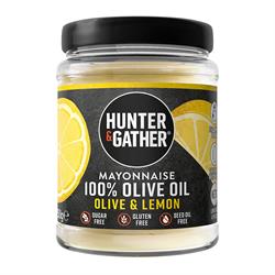 Hunter and Gather Olive & Lemon 100% Olive Oil Mayonnaise 250g