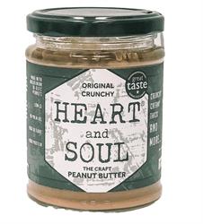 Heart and Soul Original Crunchy Peanut Butter Jar 280g