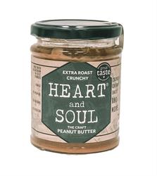 Heart and Soul Extra Roast Crunchy Peanut Butter 280g Jar