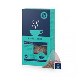 HotTea Mama Organic white tea and rose petals for tiredness support