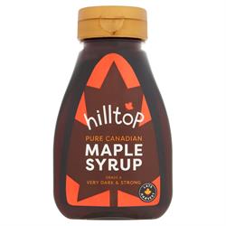 Hilltop Honey Grade A Very Dark Maple Syrup 230g