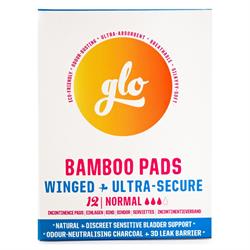 Here We Flo Bamboo pads for Sensitive Bladder/Incontinence 12pads