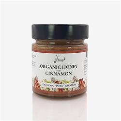 Honey Heaven Honey Heaven Organic Honey with Cinnamon 300g