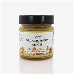 Honey Heaven Honey Heaven Organic Honey with Ginger 300g