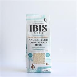 Ibis Rice Organic Semi-milled Long Grain Rice Jasmine 500g