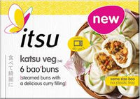 Itsu Chilled Frozen itsu Katsu Veg Bao Buns 270g