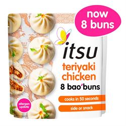 Itsu Chilled Frozen itsu Teriyaki Chicken Bao Buns 256g