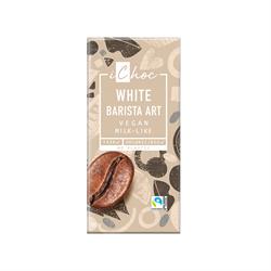 iChoc White Barista Art Chocolate Vegan Organic 80g