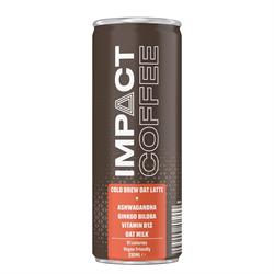 Impact Coffee Cold brew oat latte infused with nootropics to make an impact