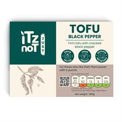 ITZ NOT JUST Black Pepper Tofu 280g (Extra Firm)