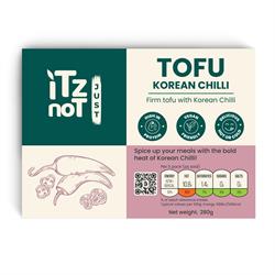 ITZ NOT JUST Korean Chilli Tofu 280g (Extra Firm)