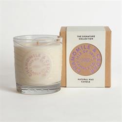 Isle of Skye Chamomile & Cedar Island Natural Candle. 8.6cm x 7.7cm x 7.7cm