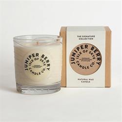 Isle of Skye Juniper Berry Island Natural Wax Candle 9.1cm x 8.2cm x 8.2cm