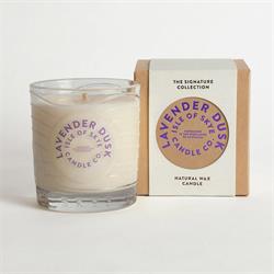 Isle of Skye Lavender Dusk Island Natural Wax Candle 9.1cm x 8.2cm x 8.2cm