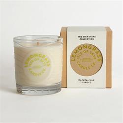 Isle of Skye Lemongrass Island Natural Wax Candle 9.1cm x 8.2cm x 8.2cm