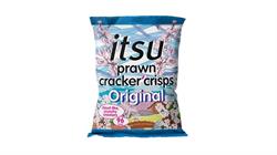 Itsu Original Miso & Soy Prawn Cracker Crisps Snack Bag 19g